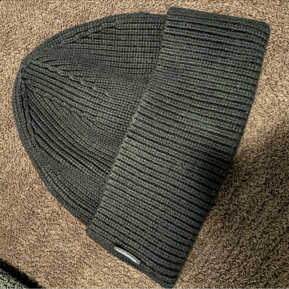 NEVER WORN Lululemon Ribbed Merino Wool-Blend Knit Beanie